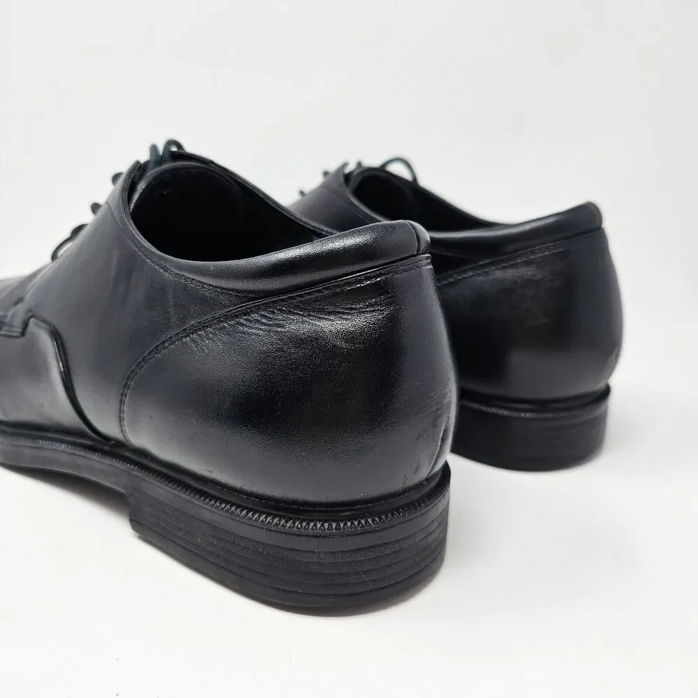 Propet‎ Executive Walker Leather Dress Shoes Mens Size 14 M1207 Black Oxfords